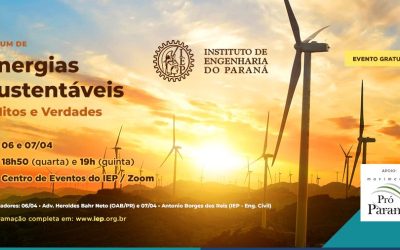 Pró-Paraná apoia Fórum de Energia Sustentáveis