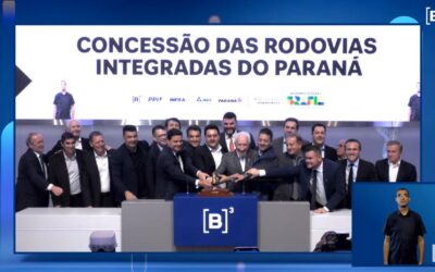 Presidente do Pró-Paraná acompanha leilão do segundo lote do pedágio na B3